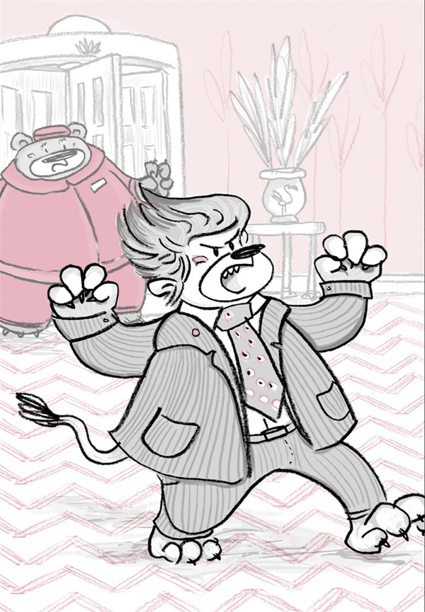 Иллюстрация к книге — Отель «Фламинго». Пингвины требуют льда! [i_021.jpg]