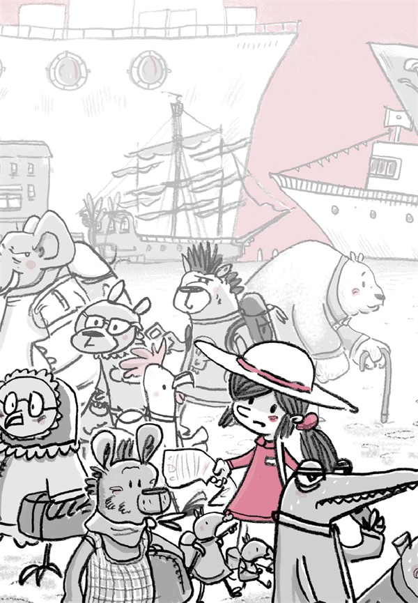 Иллюстрация к книге — Отель «Фламинго». Пингвины требуют льда! [i_026.jpg]