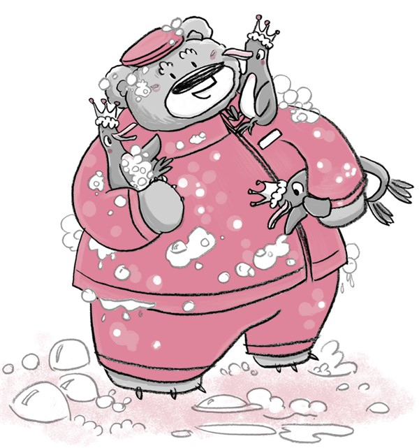 Иллюстрация к книге — Отель «Фламинго». Пингвины требуют льда! [i_053.jpg]