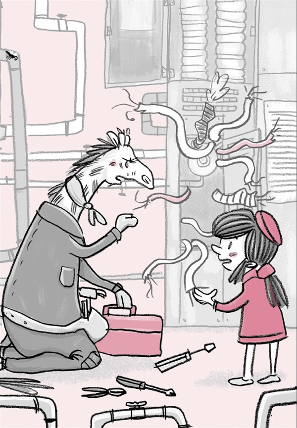 Иллюстрация к книге — Отель «Фламинго». Пингвины требуют льда! [i_061.jpg]