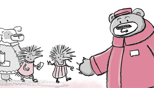 Иллюстрация к книге — Отель «Фламинго». Пингвины требуют льда! [i_072.jpg]