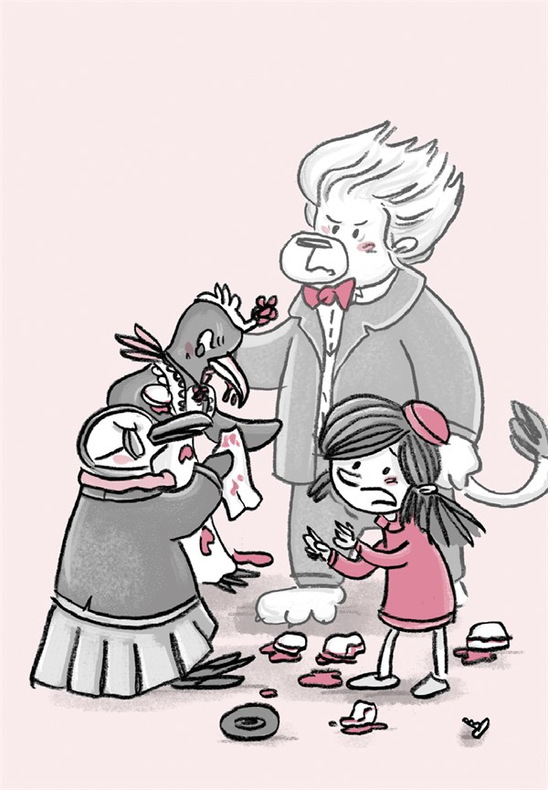 Иллюстрация к книге — Отель «Фламинго». Пингвины требуют льда! [i_083.jpg]