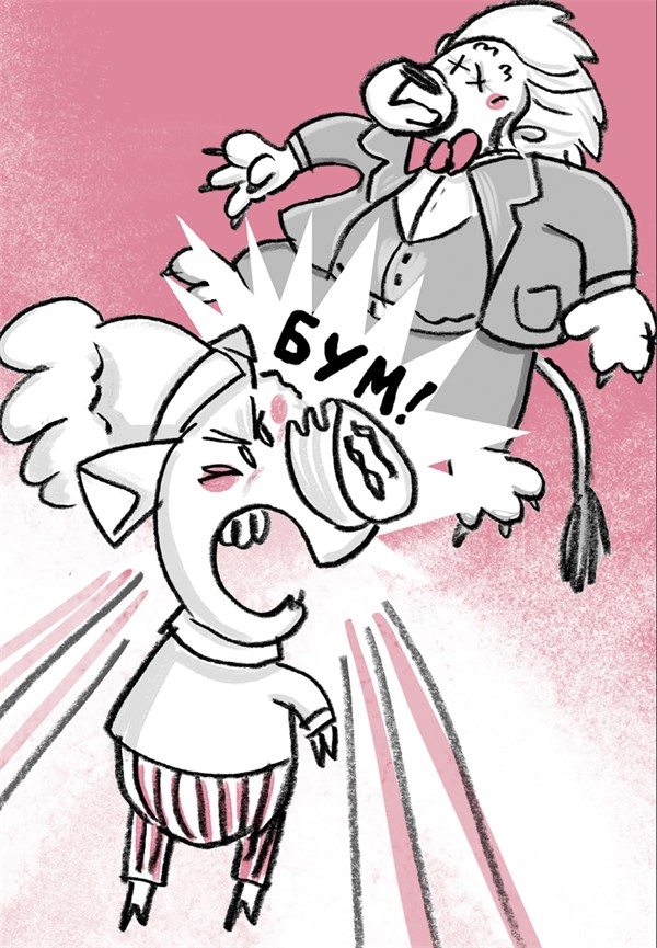 Иллюстрация к книге — Отель «Фламинго». Пингвины требуют льда! [i_085.jpg]