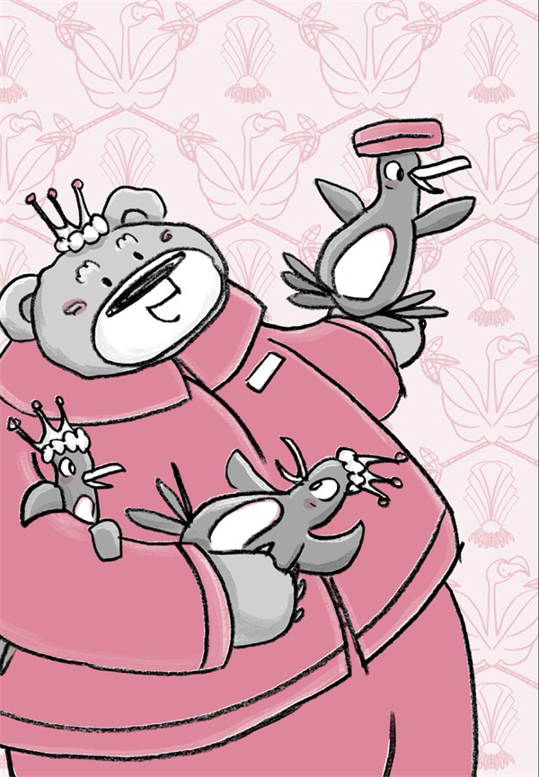 Иллюстрация к книге — Отель «Фламинго». Пингвины требуют льда! [i_096.jpg]