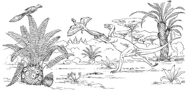 Иллюстрация к книге — Краткая история динозавров [i_103.jpg]