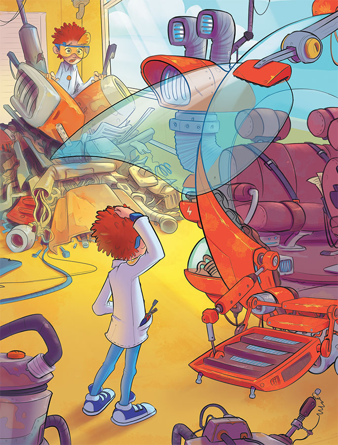 Иллюстрация к книге — Трое в машине времени, не считая пушистого Атома [i_004.jpg]