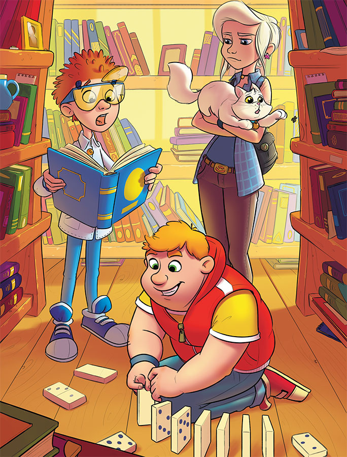 Иллюстрация к книге — Трое в машине времени, не считая пушистого Атома [i_022.jpg]