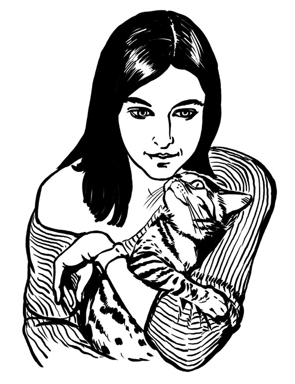 Иллюстрация к книге — Тысяча и одно мяу. Удивительные кошачьи истории о людях, любви, верности и потерях [i_032.jpg]