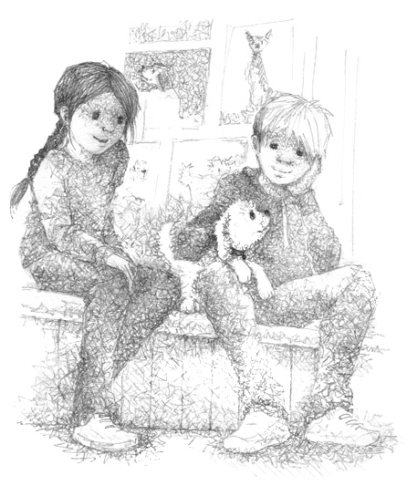 Иллюстрация к книге — Щенок Асти, или Послушай, как я читаю [i_032.jpg]