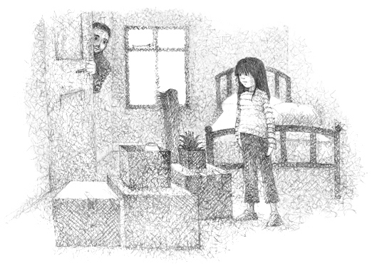 Иллюстрация к книге — Котёнок Клякса, или Загадка привидения [i_003.jpg]