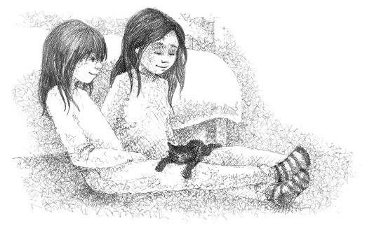 Иллюстрация к книге — Котёнок Клякса, или Загадка привидения [i_020.jpg]