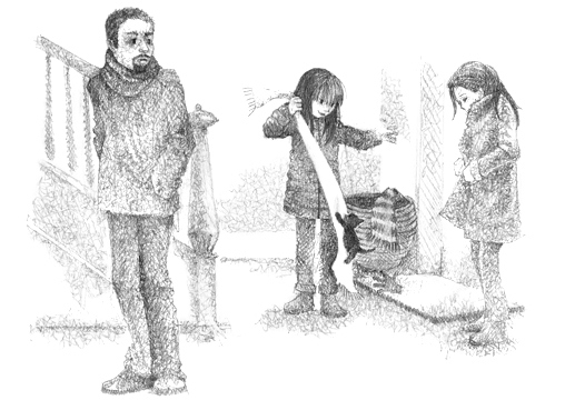 Иллюстрация к книге — Котёнок Клякса, или Загадка привидения [i_024.jpg]