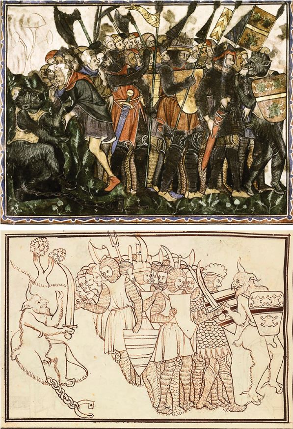 Иллюстрация к книге — Воображаемый враг: Иноверцы в средневековой иконографии [i_051.jpg]