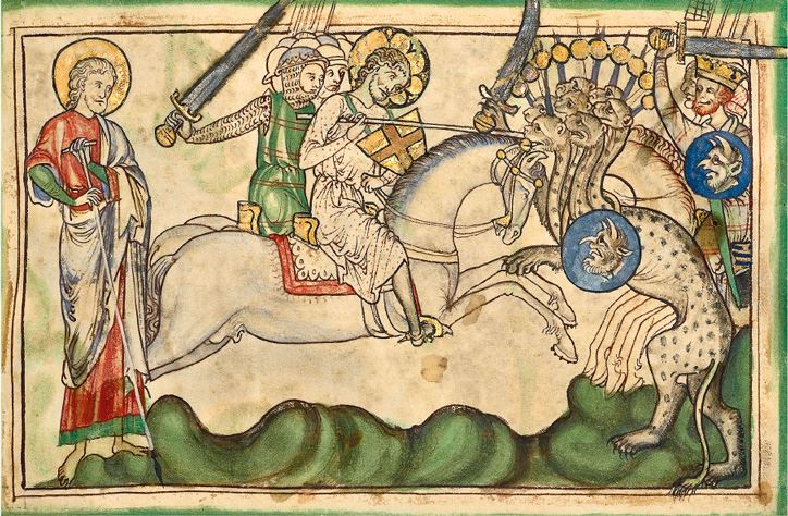 Иллюстрация к книге — Воображаемый враг: Иноверцы в средневековой иконографии [i_072.jpg]