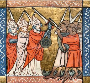 Иллюстрация к книге — Воображаемый враг: Иноверцы в средневековой иконографии [i_189.jpg]