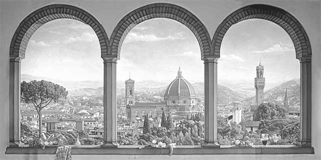 Иллюстрация к книге — Гении Возрождения. Леонардо, Микеланджело, Рафаэль и другие выдающиеся живописцы, ваятели и зодчие [i_013.jpg]