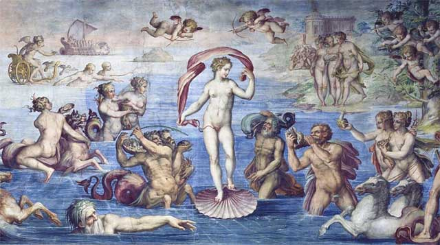 Иллюстрация к книге — Гении Возрождения. Леонардо, Микеланджело, Рафаэль и другие выдающиеся живописцы, ваятели и зодчие [i_092.jpg]