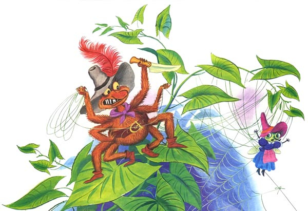 Иллюстрация к книге — Муха-Цокотуха [i_005.jpg]