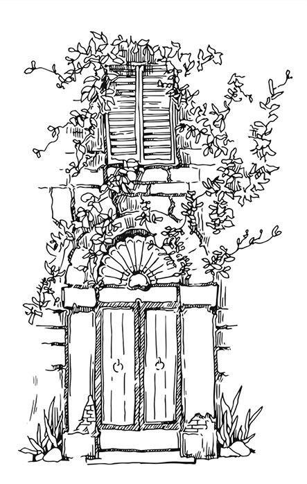 Иллюстрация к книге — Волшебное лето во Франции. Замки, фиалки и вишневый пирог [i_004.jpg]