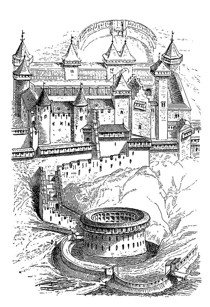 Иллюстрация к книге — Волшебное лето во Франции. Замки, фиалки и вишневый пирог [i_005.jpg]