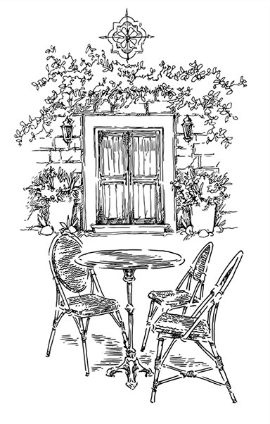 Иллюстрация к книге — Волшебное лето во Франции. Замки, фиалки и вишневый пирог [i_053.jpg]