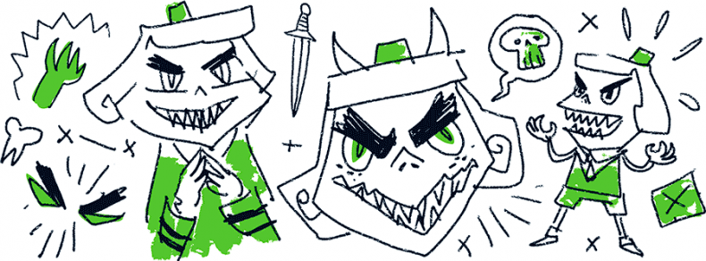 Иллюстрация к книге — Уоррен XIII и Шепчущий лес [i_102.jpg]