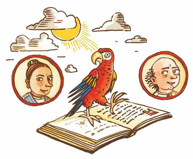 Иллюстрация к книге — Рыцарь Родриго и его оруженосец [i_011.jpg]