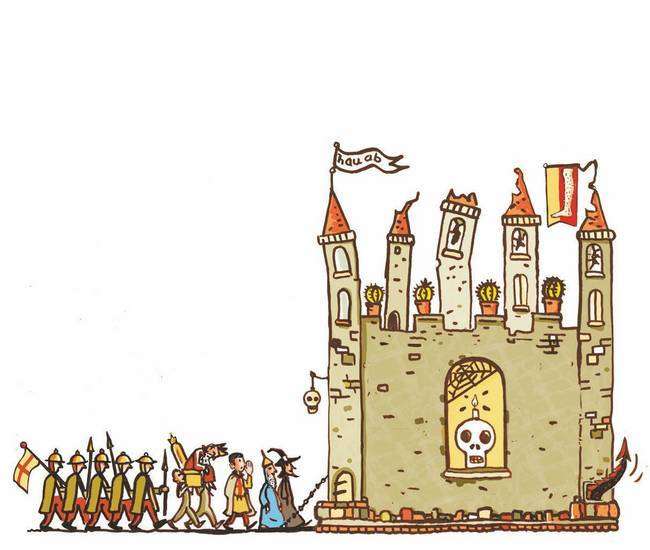 Иллюстрация к книге — Рыцарь Родриго и его оруженосец [i_044.jpg]