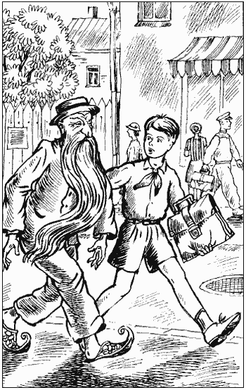 Иллюстрация к книге — Старик Хоттабыч [i_002.jpg]