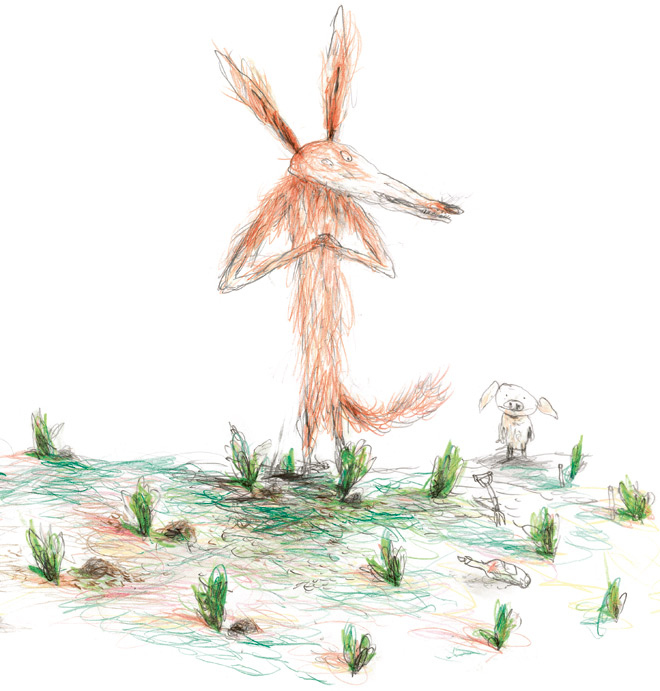 Иллюстрация к книге — Акулиска Враг Редиски и другие истории о Лисе и Поросёнке [i_015.jpg]