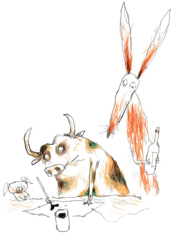 Иллюстрация к книге — Акулиска Враг Редиски и другие истории о Лисе и Поросёнке [i_016.jpg]