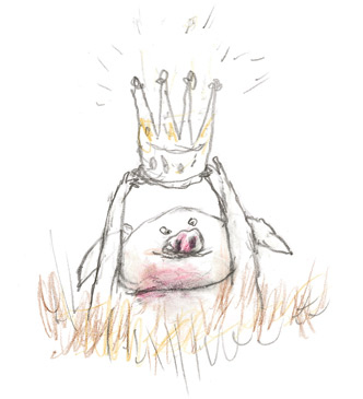 Иллюстрация к книге — Акулиска Враг Редиски и другие истории о Лисе и Поросёнке [i_035.jpg]