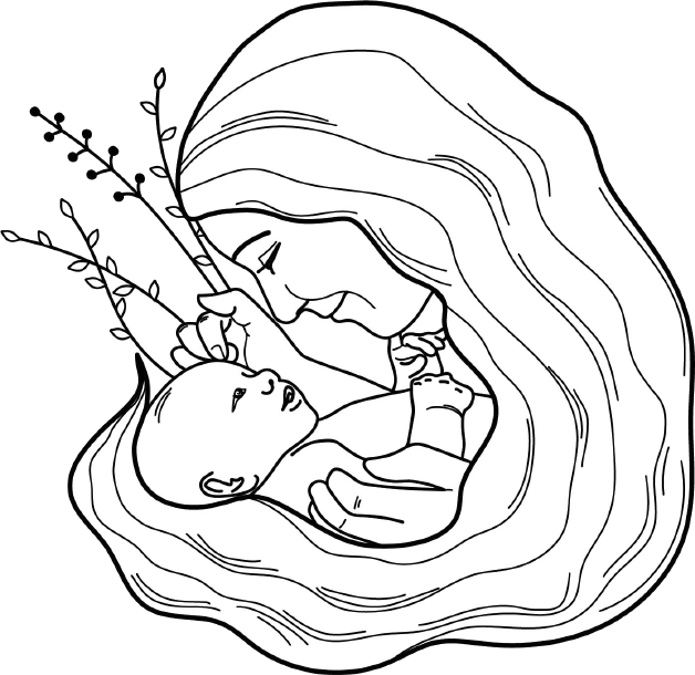 Иллюстрация к книге — Новорожденная мама. 7 шагов к спокойному материнству [img_28.jpg]