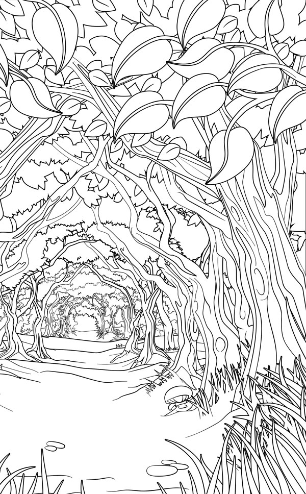 Иллюстрация к книге — О звере и фейри [i_001.jpg]