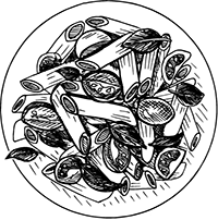 Иллюстрация к книге — Краткая история пасты. От тортеллини до карбонары [i_007.jpg]