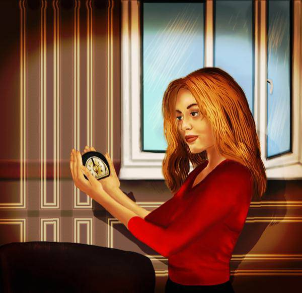 Иллюстрация к книге — Безумная [_1.jpg]