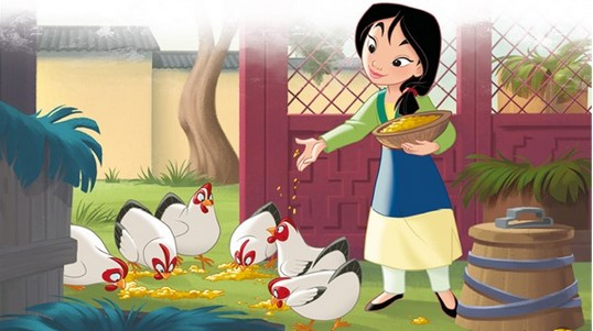 Иллюстрация к книге — Вперёд, Мулан! [color01.jpg]