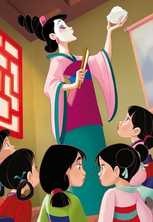 Иллюстрация к книге — Вперёд, Мулан! [color04.jpg]