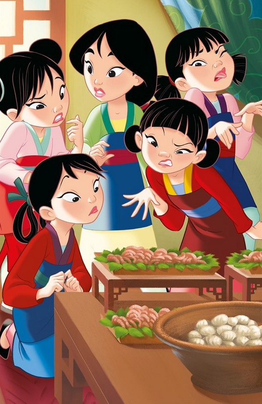 Иллюстрация к книге — Вперёд, Мулан! [color11.jpg]