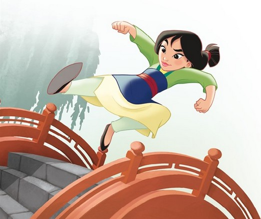 Иллюстрация к книге — Вперёд, Мулан! [color15.jpg]