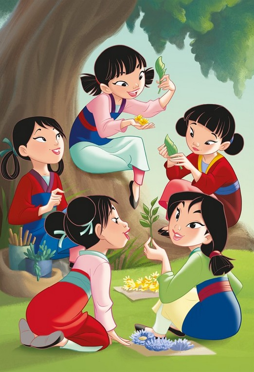 Иллюстрация к книге — Вперёд, Мулан! [color17.jpg]