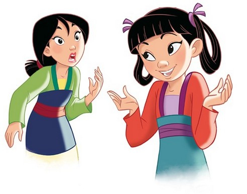 Иллюстрация к книге — Вперёд, Мулан! [color19.jpg]