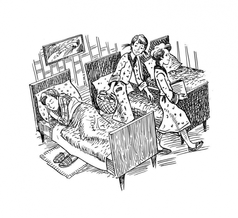 Иллюстрация к книге — Новенькая в школе Сент-Клэр [i_039.jpg]