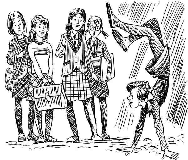 Иллюстрация к книге — Летние приключения близнецов в школе Сент-Клэр [i_032.jpg]