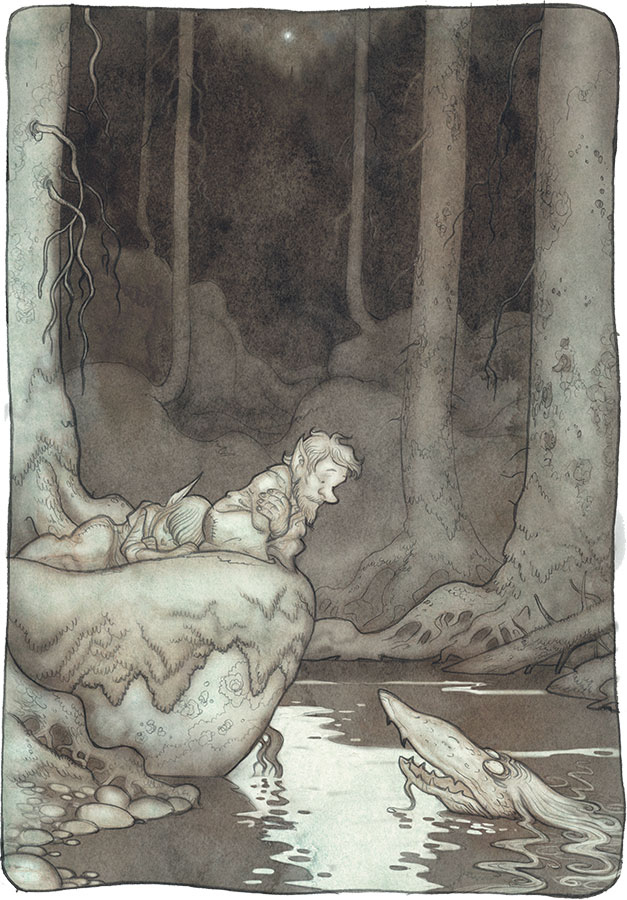 Иллюстрация к книге — Сказание о Танне и лесной деве [i_008.jpg]