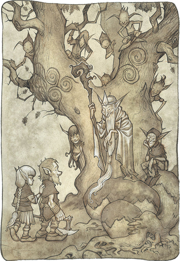 Иллюстрация к книге — Сказание о Танне и лесной деве [i_010.jpg]