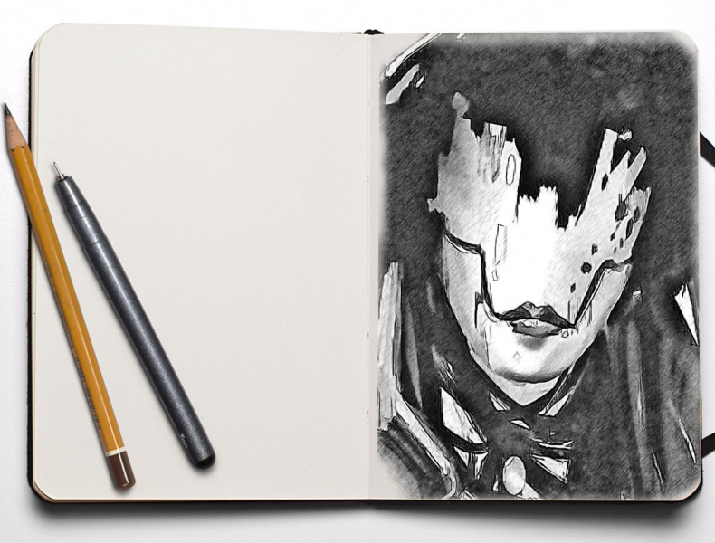 Иллюстрация к книге — Референс. Карандаш и уголь [img22.jpg]