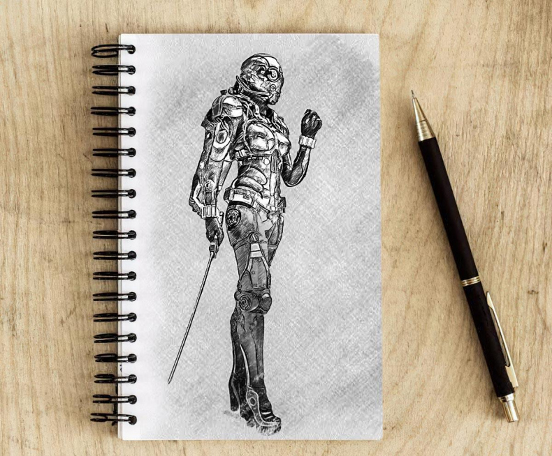 Иллюстрация к книге — Референс. Карандаш и уголь [img47.jpg]