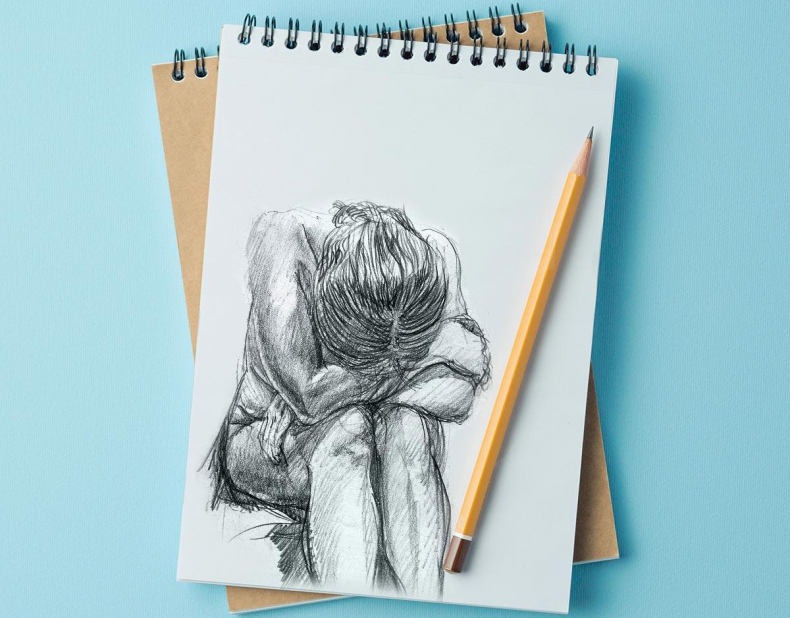 Иллюстрация к книге — Референс. Карандаш и уголь [img55.jpg]