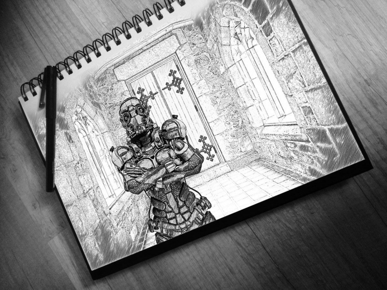 Иллюстрация к книге — Референс. Карандаш и уголь [img56.jpg]